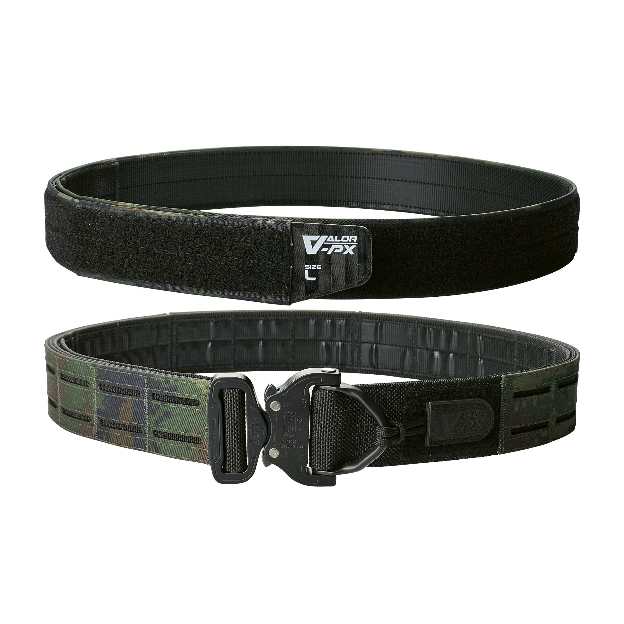 VALOR PX - Operator Belt With Cobra D-Ring หัวเข็มขัด D-Ring