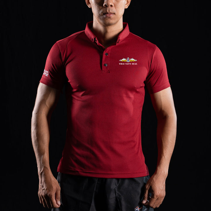 VALOR PX สกรีนโลโก้ฟรี - หน่วยงานภายใน หน่วยสงครามพิเศษทางเรือ [เสื้อโปโล]