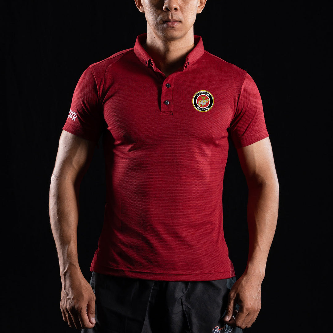 VALOR PX Free logo screen printing - Internal unit, Navy Marine Corps [Polo shirt]