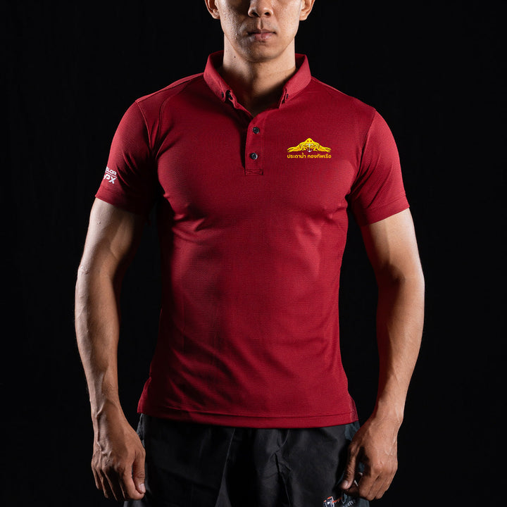 VALOR PX Free logo screen printing - Internal unit, Royal Thai Navy Diving Unit [Polo shirt]