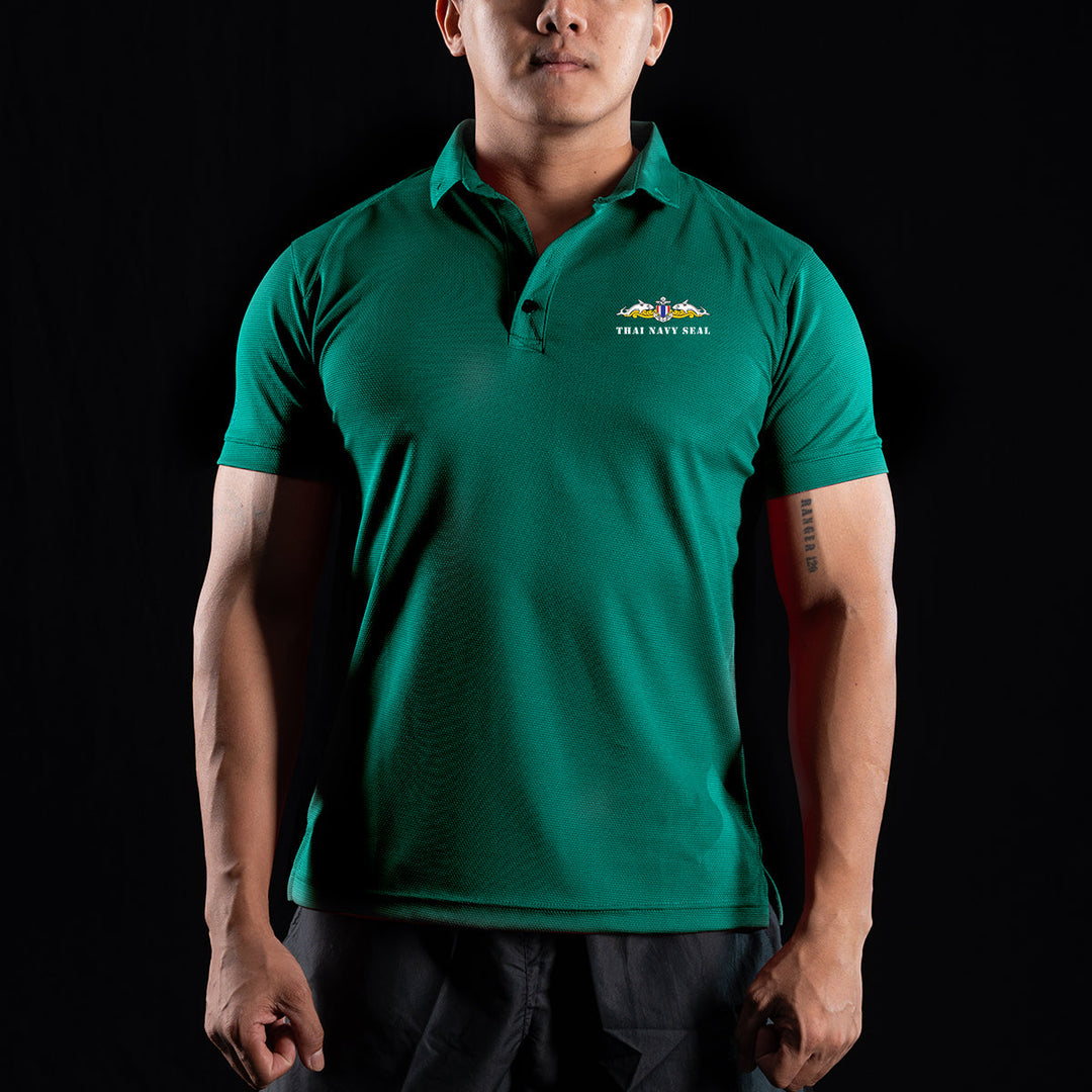 VALOR PX สกรีนโลโก้ฟรี - หน่วยงานภายใน หน่วยสงครามพิเศษทางเรือ [เสื้อโปโล]