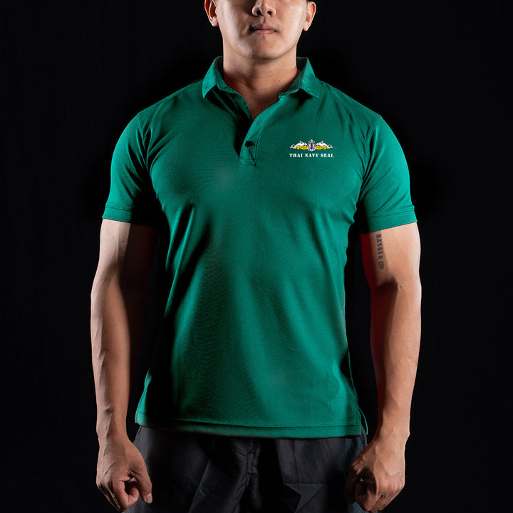 VALOR PX สกรีนโลโก้ฟรี - หน่วยงานภายใน หน่วยสงครามพิเศษทางเรือ [เสื้อโปโล]