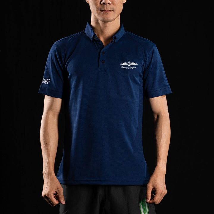 VALOR PX สกรีนโลโก้ฟรี - หน่วยงานภายใน นักทำลายใต้น้ำจูโจม [เสื้อโปโล]