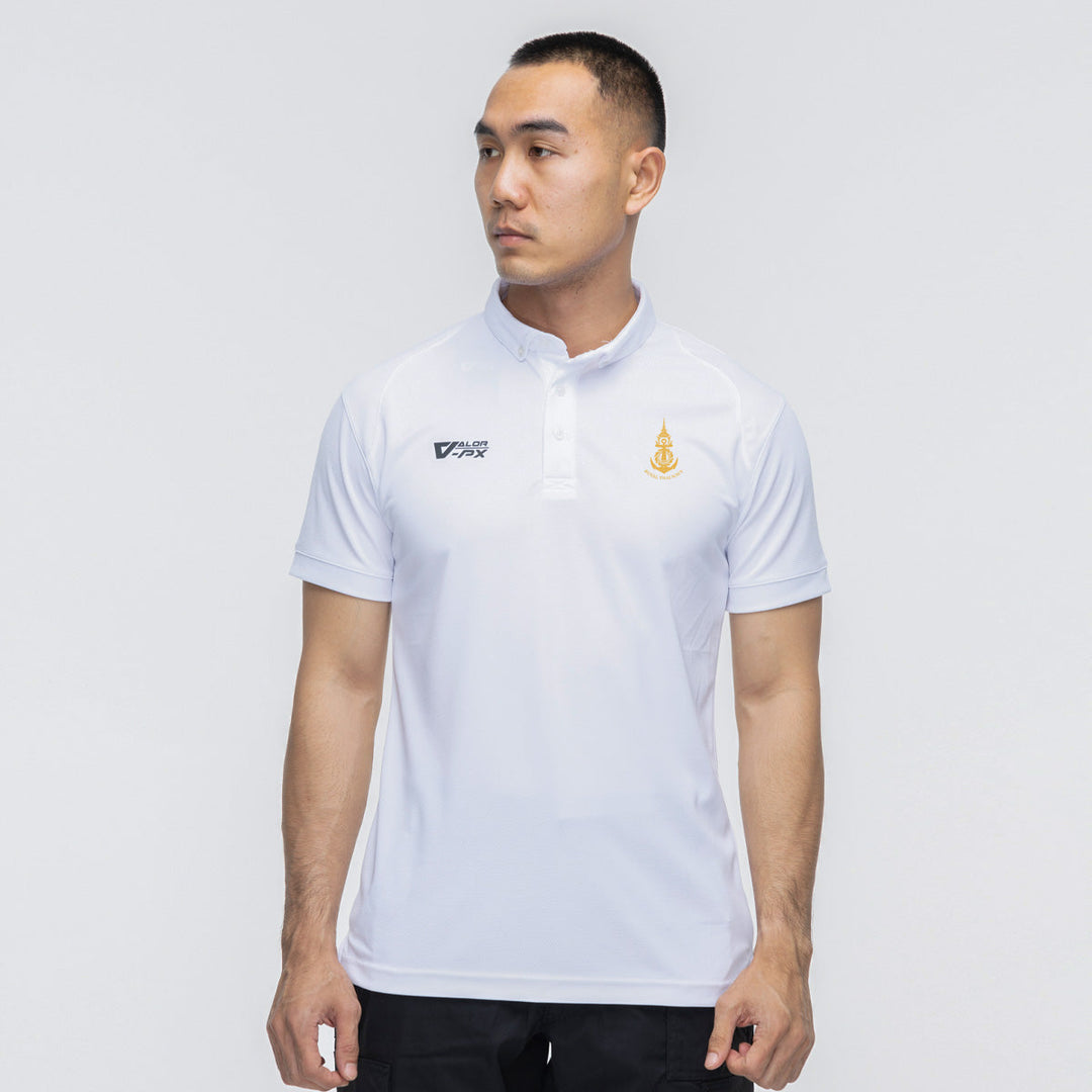 VALOR PX – เสื้อโปโล กองทัพเรือ [สกรีนโลโก้หน่วยงาน ฟรี]