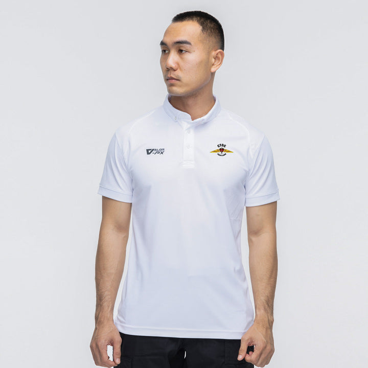 VALOR PX – เสื้อโปโล ศูนย์ปฏิบัติการต่อต้านการก่อการร้ายสากล (CTOC) [สกรีนโลโก้หน่วยงาน ฟรี]