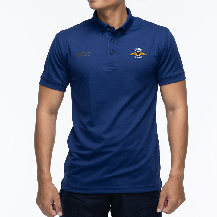 VALOR PX สกรีนโลโก้ฟรี - หน่วยงานภายใน หน่วยต่อต้านการก่อการร้ายสากล [เสื้อโปโล]