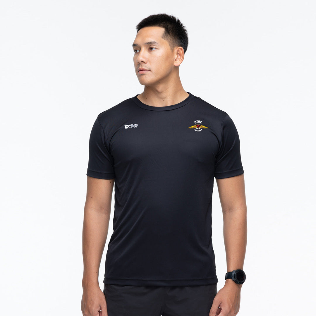 VALOR PX – เสื้อกีฬา ศูนย์ปฏิบัติการต่อต้านการก่อการร้ายสากล (CTOC) [สกรีนโลโก้หน่วยงาน ฟรี]