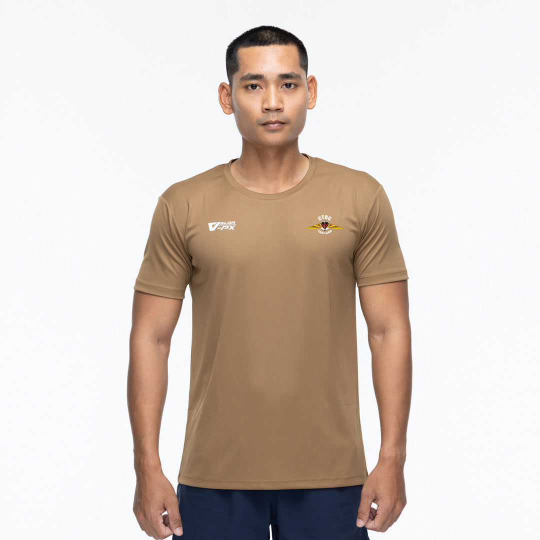 VALOR PX – เสื้อกีฬา ศูนย์ปฏิบัติการต่อต้านการก่อการร้ายสากล (CTOC) [สกรีนโลโก้หน่วยงาน ฟรี]
