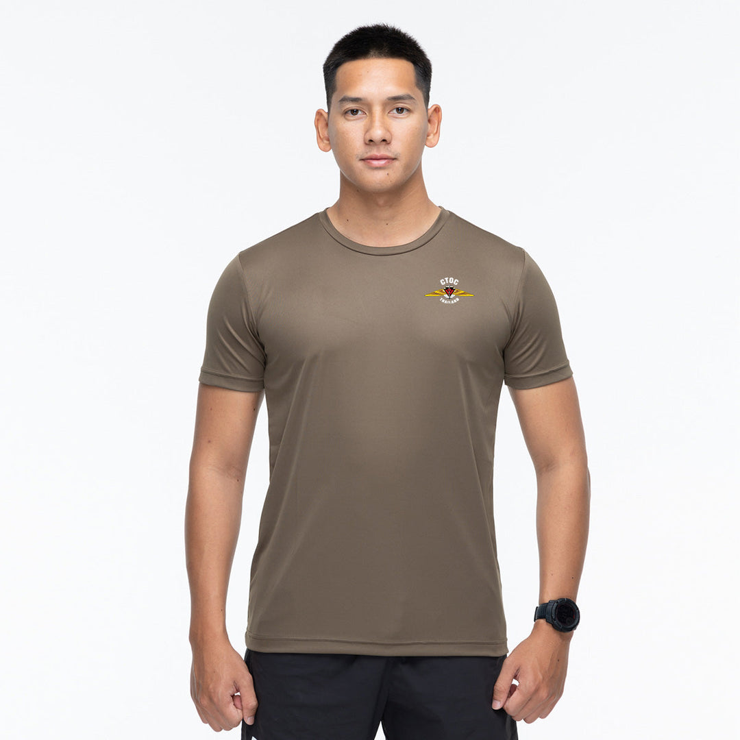 VALOR PX – เสื้อกีฬา ศูนย์ปฏิบัติการต่อต้านการก่อการร้ายสากล (CTOC) [สกรีนโลโก้หน่วยงาน ฟรี]