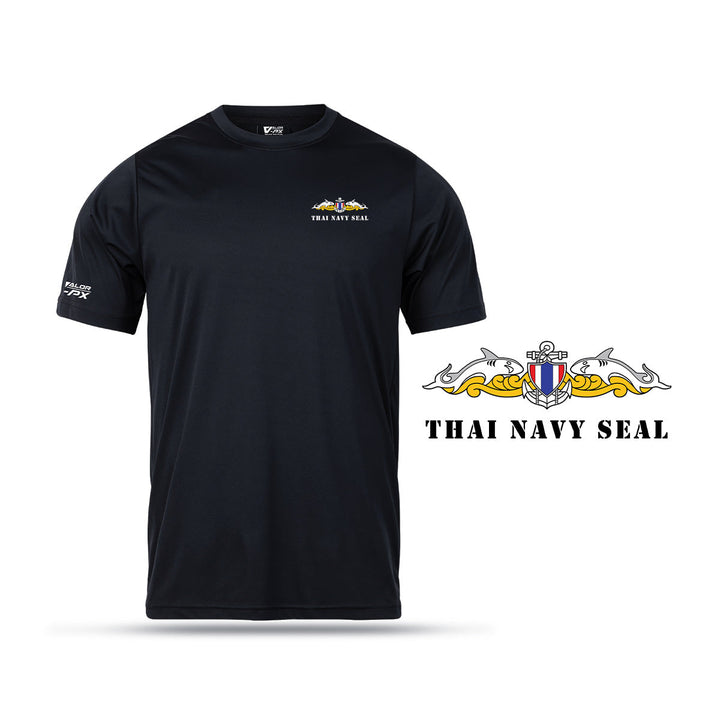 VALOR PX – เสื้อกีฬา หน่วยบัญชาการสงครามพิเศษทางเรือ (SEAL) [สกรีนโลโก้หน่วยงาน ฟรี  I  Logo ภาษาอังกฤษ]