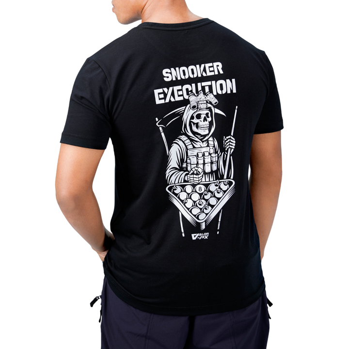 เสื้อยืดสกรีนลาย VALOR PX - Snooker Execution T-Shirt เสื้อใส่เที่ยว ลายกราฟิก