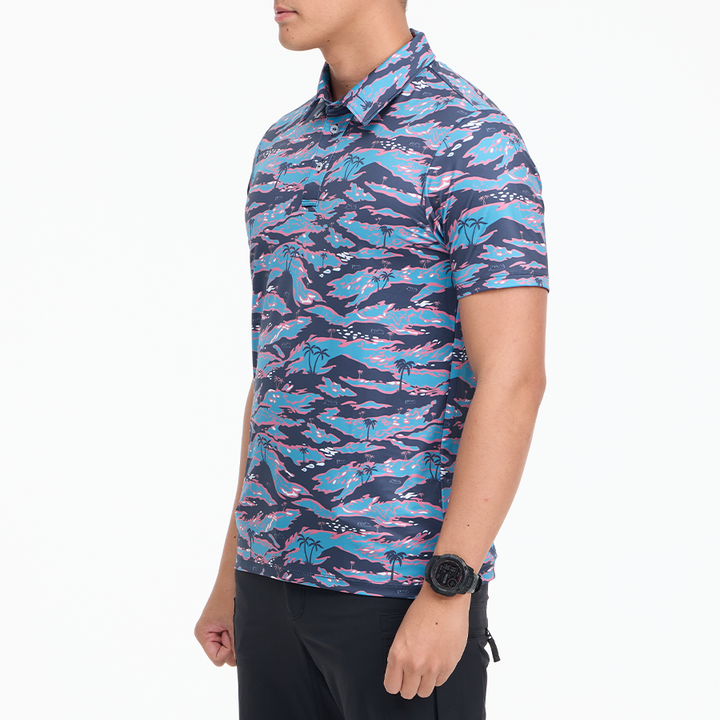 เสื้อโปโลฮาวาย VALOR PX - It's Time Polo Hawaii Shirt
