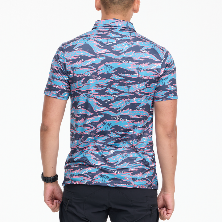 เสื้อโปโลฮาวาย VALOR PX - It's Time Polo Hawaii Shirt