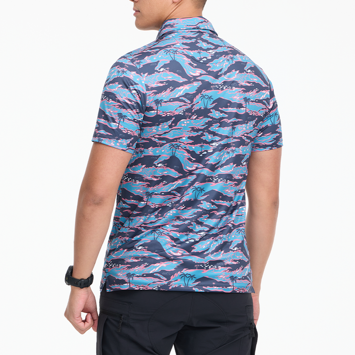 เสื้อโปโลฮาวาย VALOR PX - It's Time Polo Hawaii Shirt