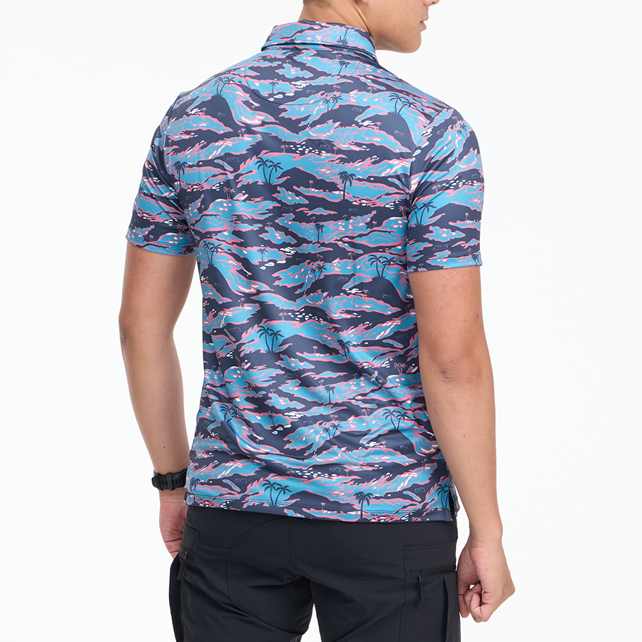 เสื้อโปโลฮาวาย VALOR PX - It's Time Polo Hawaii Shirt