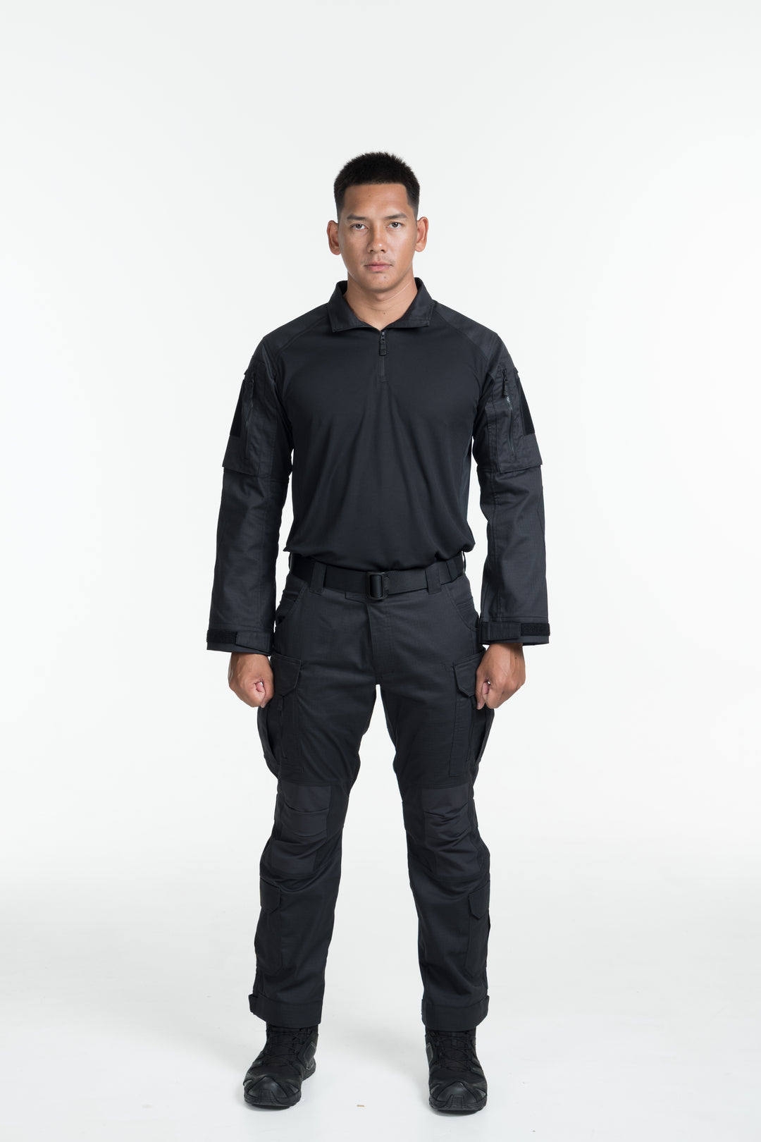 VALOR PX - NATIVE COMBAT SHIRT [BLACK]