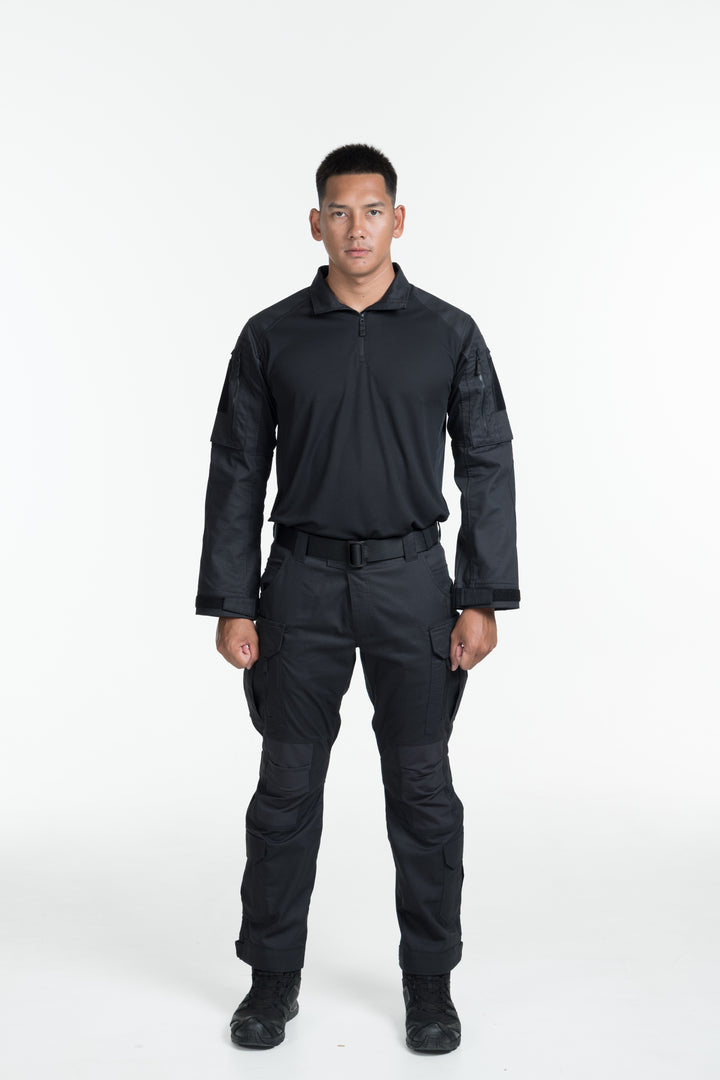VALOR PX - NATIVE COMBAT SHIRT [BLACK]