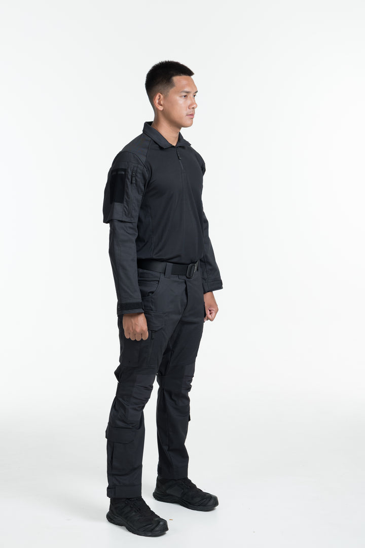 VALOR PX - NATIVE COMBAT SHIRT [BLACK]