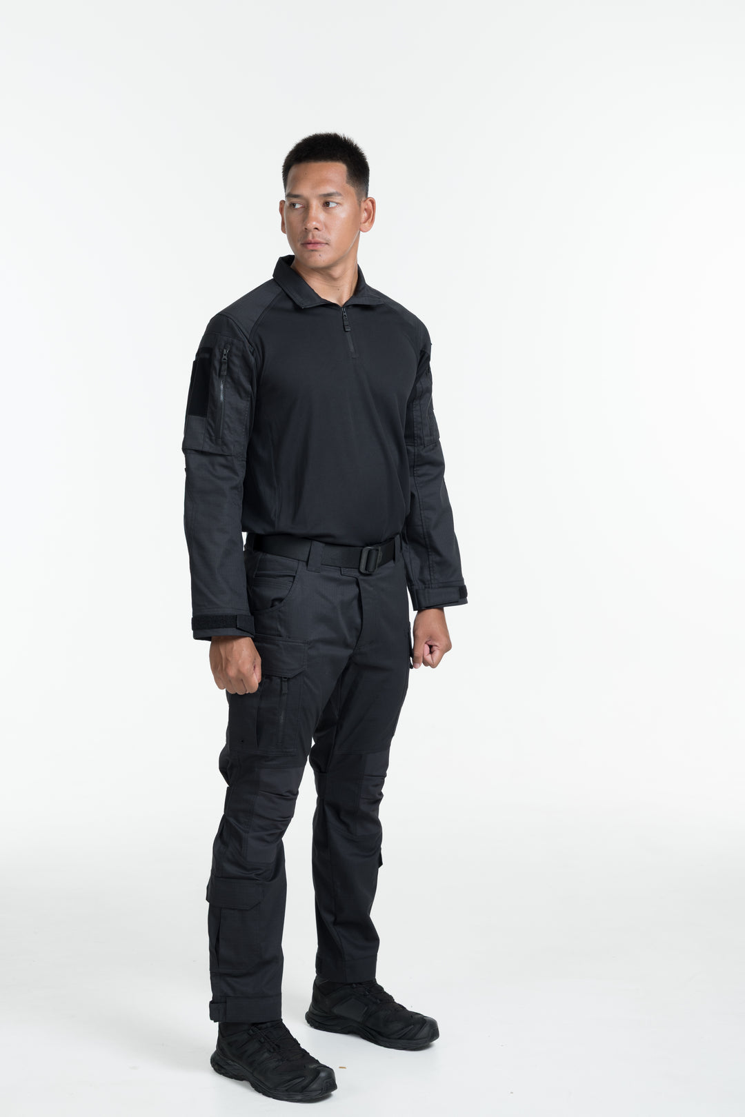 VALOR PX - NATIVE COMBAT SHIRT [BLACK]