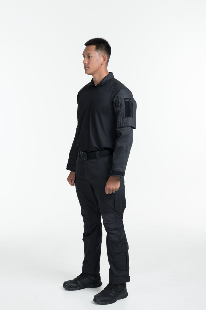 VALOR PX - NATIVE COMBAT SHIRT [BLACK]