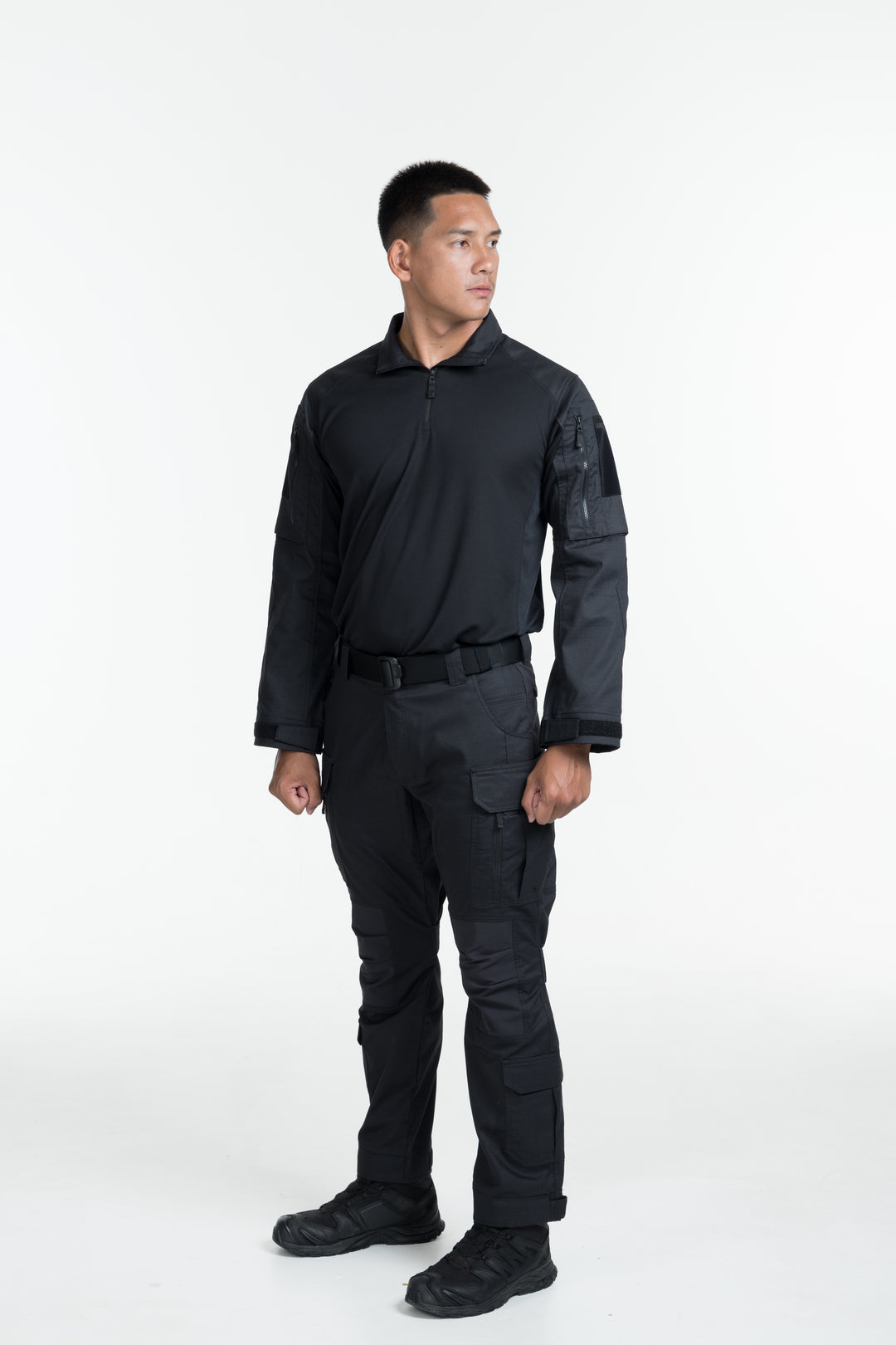 VALOR PX - NATIVE COMBAT SHIRT [BLACK]