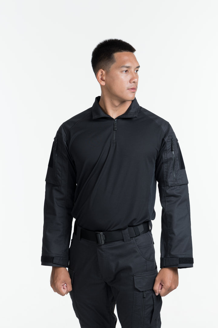 VALOR PX - NATIVE COMBAT SHIRT [BLACK]