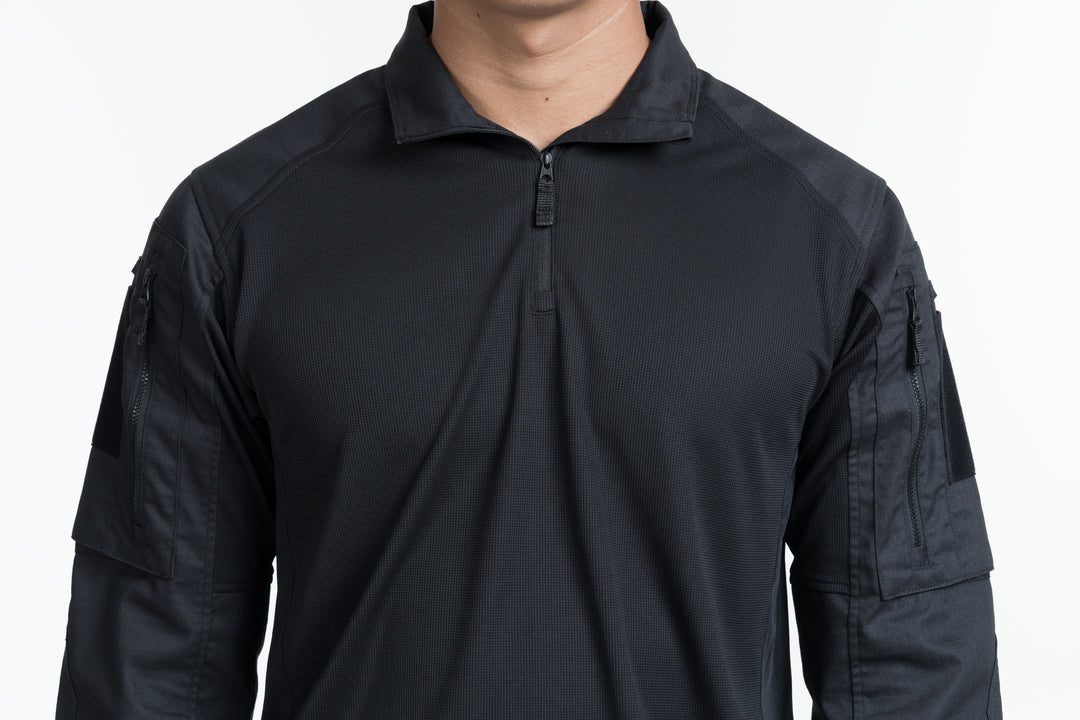 VALOR PX - NATIVE COMBAT SHIRT [BLACK]