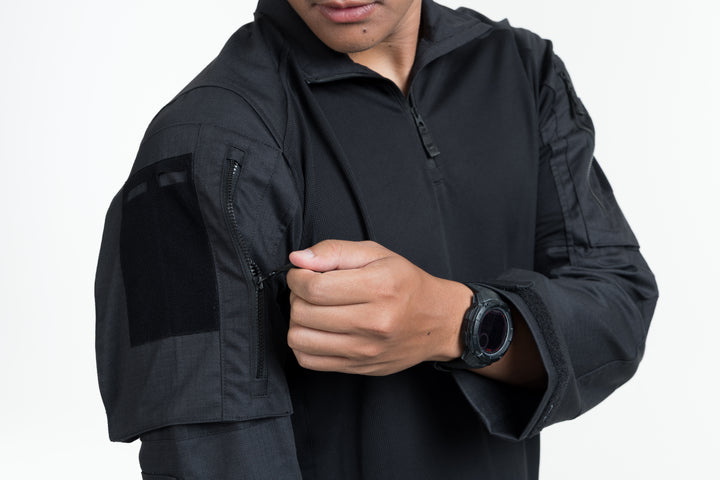 VALOR PX - NATIVE COMBAT SHIRT [BLACK]