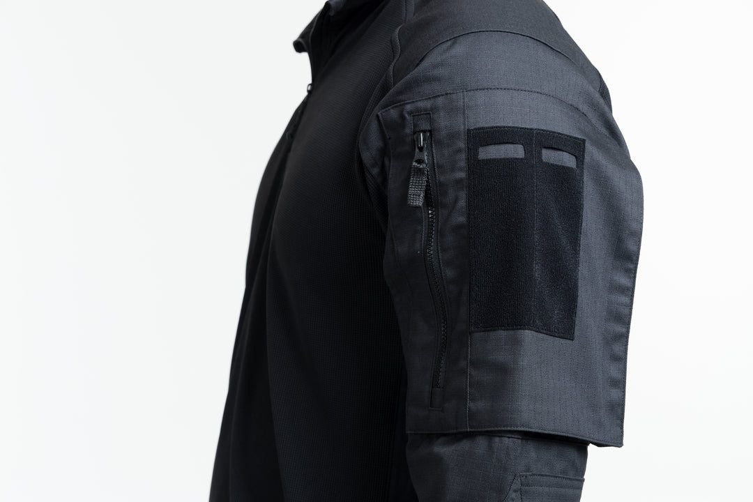 VALOR PX - NATIVE COMBAT SHIRT [BLACK]