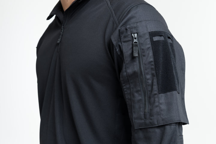 VALOR PX - NATIVE COMBAT SHIRT [BLACK]