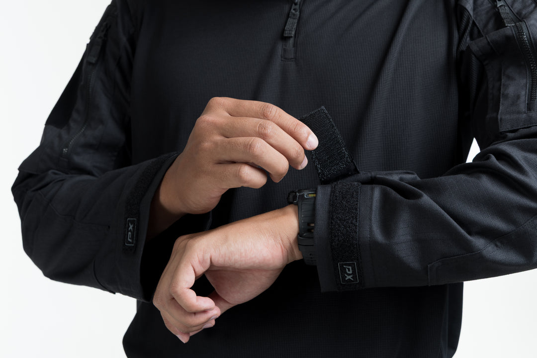 VALOR PX - NATIVE COMBAT SHIRT [BLACK]