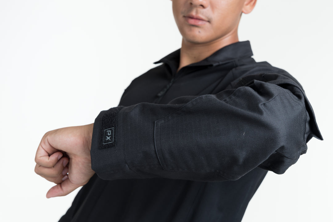 VALOR PX - NATIVE COMBAT SHIRT [BLACK]