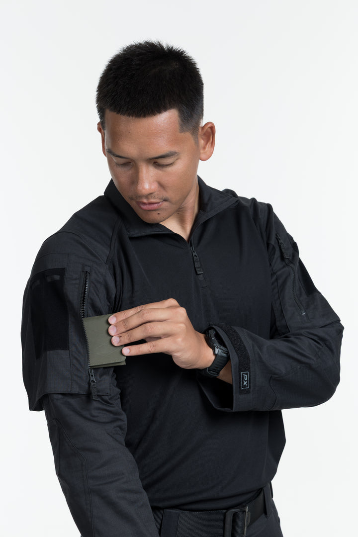 VALOR PX - NATIVE COMBAT SHIRT [BLACK]