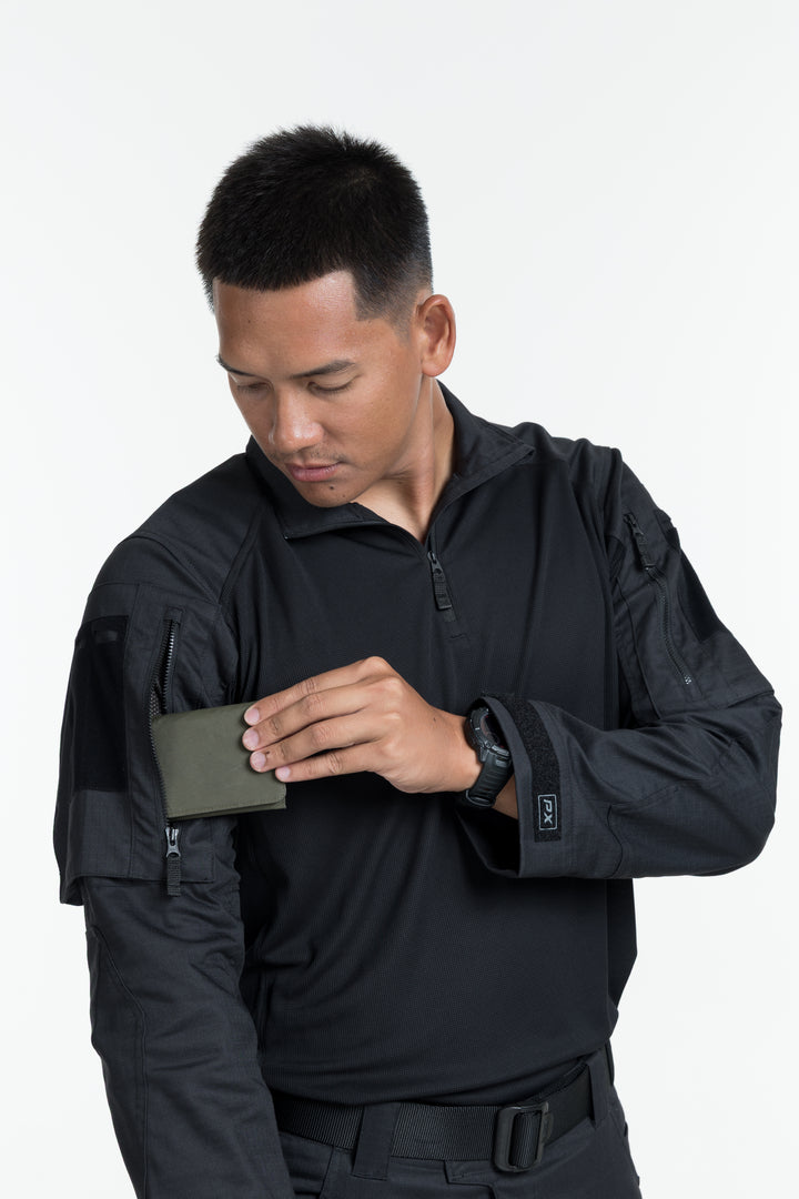 VALOR PX - NATIVE COMBAT SHIRT [BLACK]