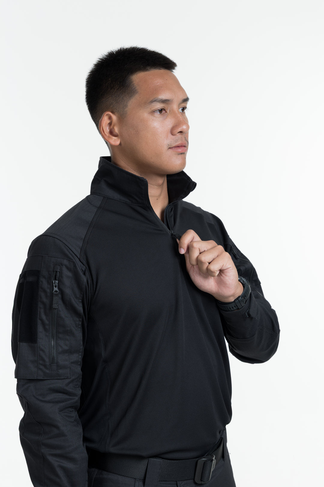 VALOR PX - NATIVE COMBAT SHIRT [BLACK]