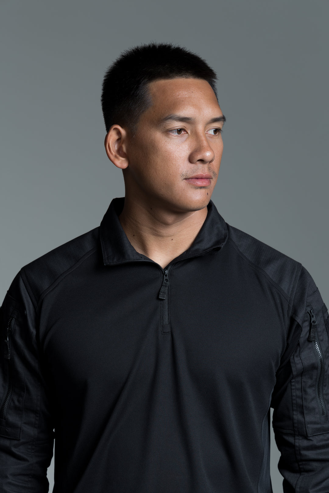 VALOR PX - NATIVE COMBAT SHIRT [BLACK]