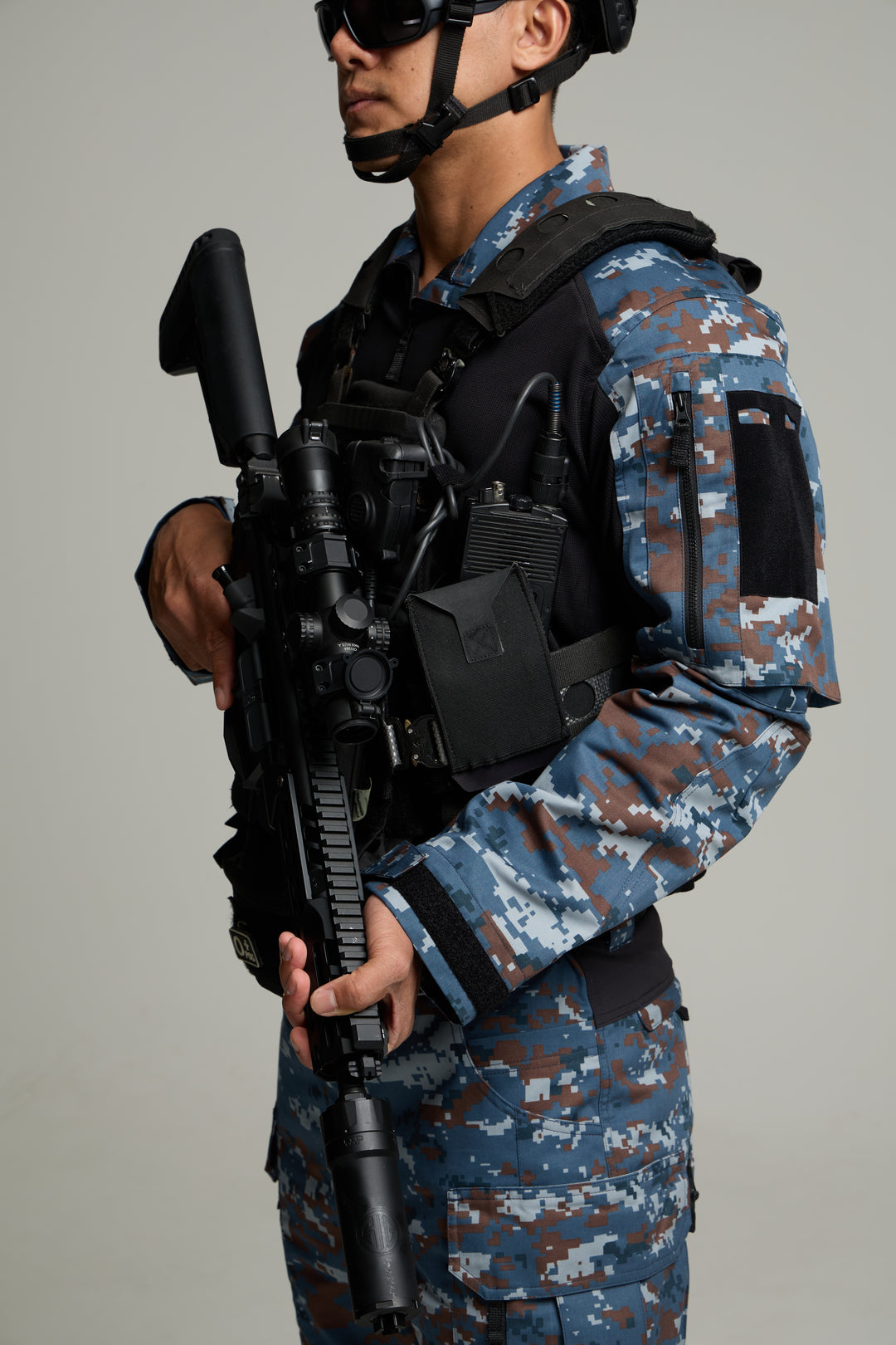 VALOR PX - NATIVE COMBAT Shirt [RTAF/BLACK]
