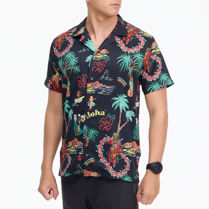 เสื้อฮาวาย VALOR PX - Aloha Vibe Hawaii Shirts