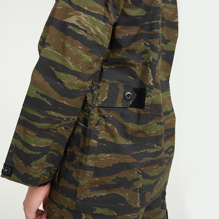 เสื้อทหาร VALOR PX - Native BDU Shirt [Tiger Stripe] เสื้อฝึก ตำรวจพลร่ม