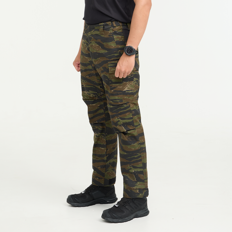 กางเกงขายาว VALOR PX - Native BDU Pants [Tiger Stripe] กางเกงฝึกพราง ตำรวจพลร่ม