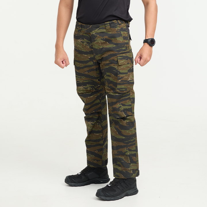 กางเกงขายาว VALOR PX - Native BDU Pants [Tiger Stripe] กางเกงฝึกพราง ตำรวจพลร่ม