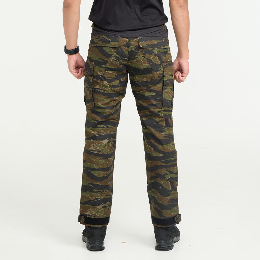กางเกงขายาว VALOR PX - Native BDU Pants [Tiger Stripe] กางเกงฝึกพราง ตำรวจพลร่ม