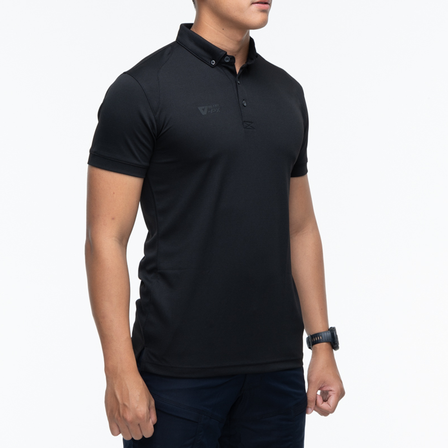 เสื้อโปโล VALOR PX - Proper Polo Shirts (Hiden 3D Screen Logo) เสื้อแขนสั้น