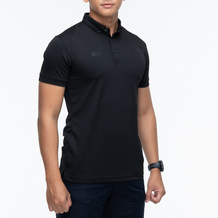 เสื้อโปโล VALOR PX - Proper Polo Shirts (Hiden 3D Screen Logo) เสื้อแขนสั้น