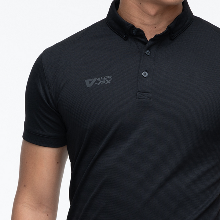 เสื้อโปโล VALOR PX - Proper Polo Shirts (Hiden 3D Screen Logo) เสื้อแขนสั้น