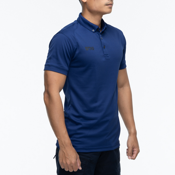 เสื้อโปโล VALOR PX - Proper Polo Shirts (Hiden 3D Screen Logo) เสื้อแขนสั้น