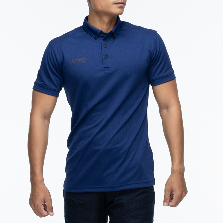 เสื้อโปโล VALOR PX - Proper Polo Shirts (Hiden 3D Screen Logo) เสื้อแขนสั้น