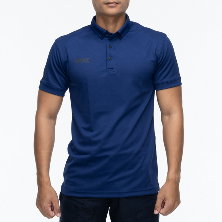 เสื้อโปโล VALOR PX - Proper Polo Shirts (Hiden 3D Screen Logo) เสื้อแขนสั้น