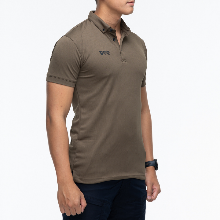 เสื้อโปโล VALOR PX - Proper Polo Shirts (Hiden 3D Screen Logo) เสื้อแขนสั้น
