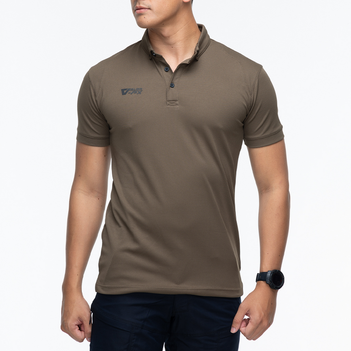 เสื้อโปโล VALOR PX - Proper Polo Shirts (Hiden 3D Screen Logo) เสื้อแขนสั้น